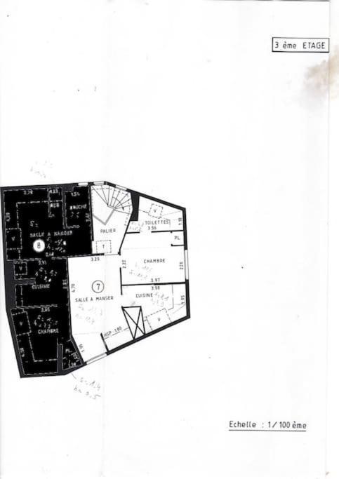F2 35-44M2 9 Mins Voiture Chateau 4Pers 1Ch+Sejour Le Chesnay  Extérieur photo